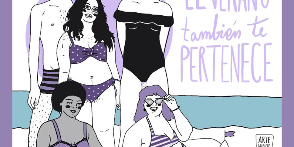 Estamos hartas de los anuncios sobre la “operación bikini”. Cualquier tipo de cuerpo tiene derecho a disfrutar del verano. ¡Amemos la diversidad de cuerpos!