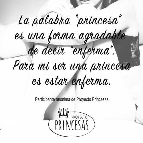 que significa para ti ser una Princesa Ana y Mia?